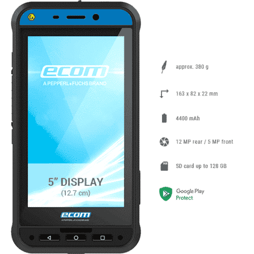 ecom Smart-Ex 02 DZ1 - ex-geschützes Smartphone